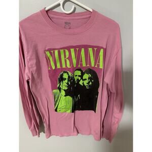 Vintage Nirvana Long Sleeve Shirt